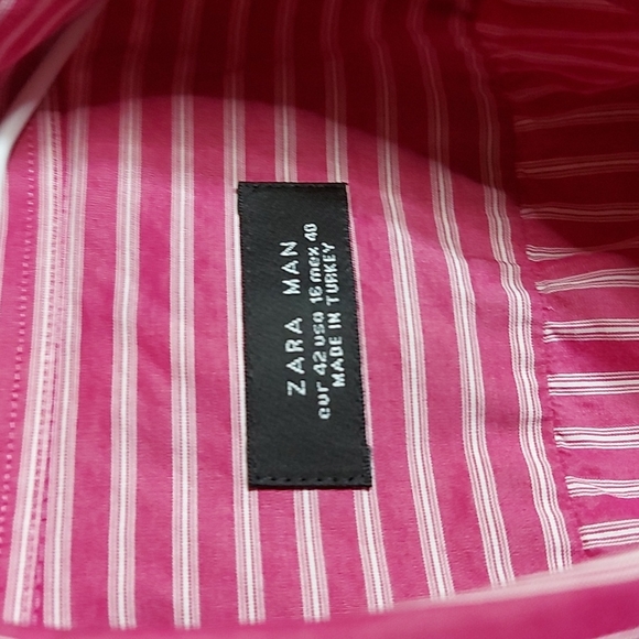 ZARA MENS BUTTON DOWN SHIRT - Picture 2 of 5